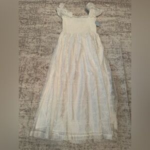 Hill House White Puff Sleeve Dress